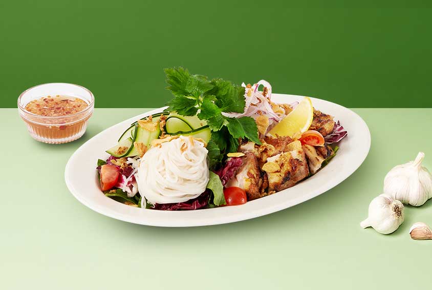 Grilled Chicken ＆ Ethnic Garden Salad