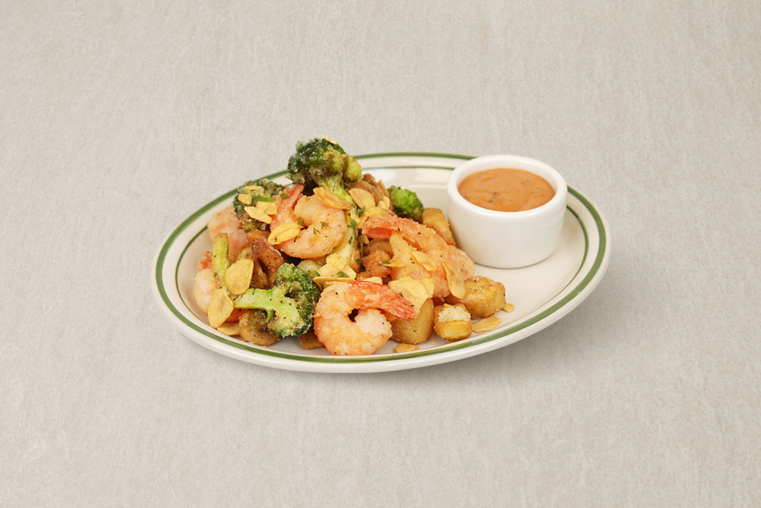Garlic Shrimp Fritto